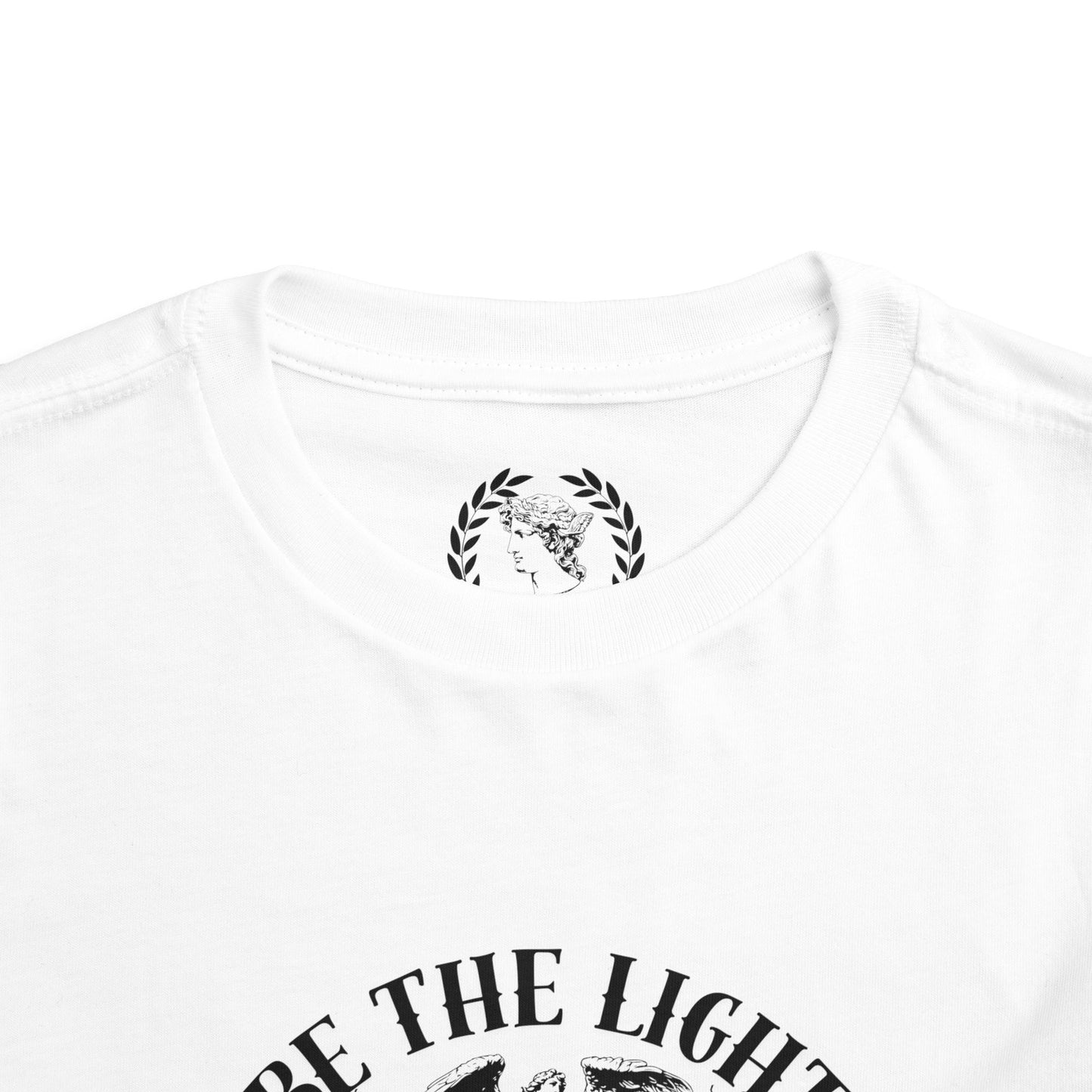 Inspirational Toddler Tee - "Be the Light" Motivational Shirt