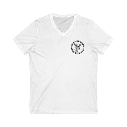 Jersey Short Sleeve V-Neck Tee