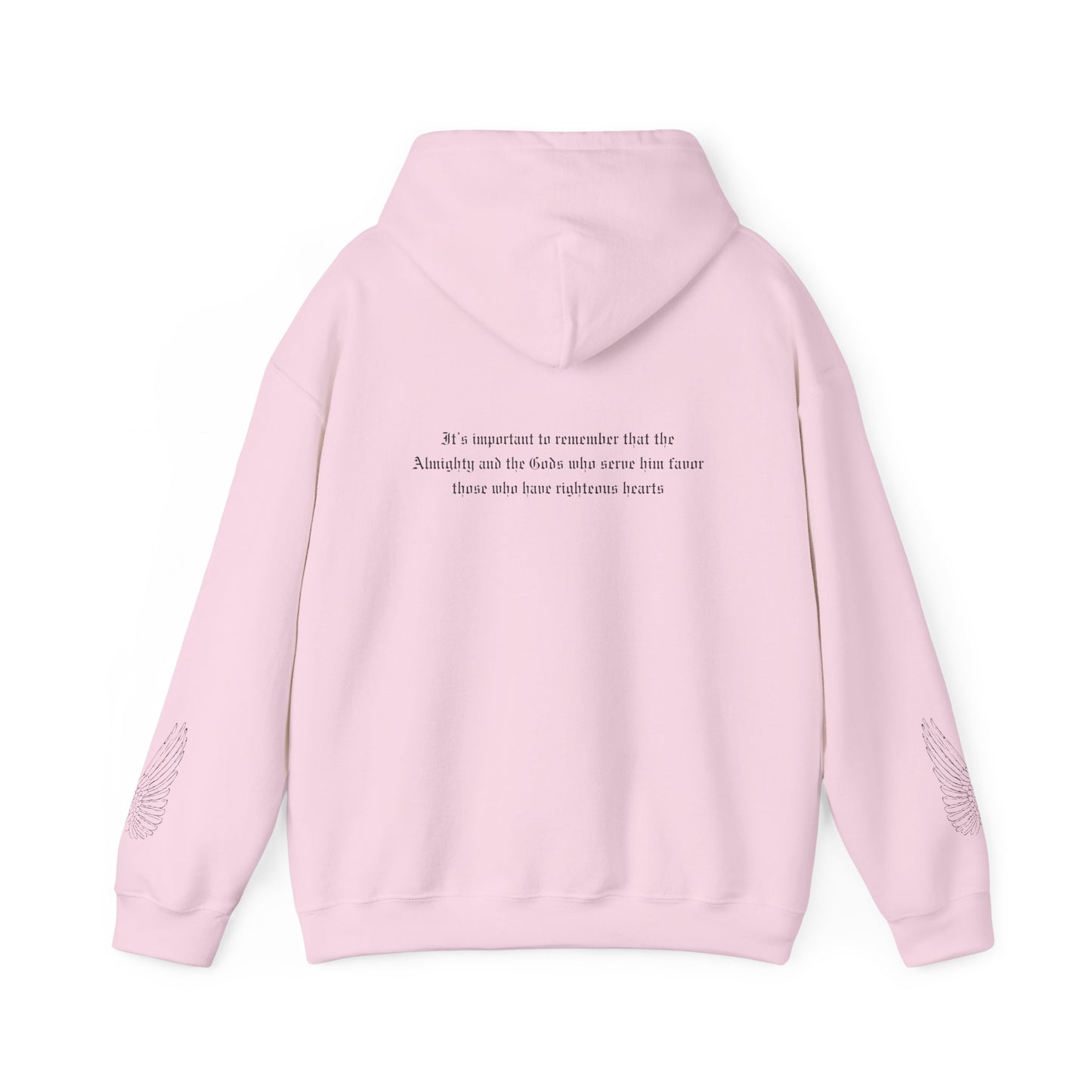Inspirational Unisex Heavy Blend Hooded Sweatshirt - 'Be The Light'