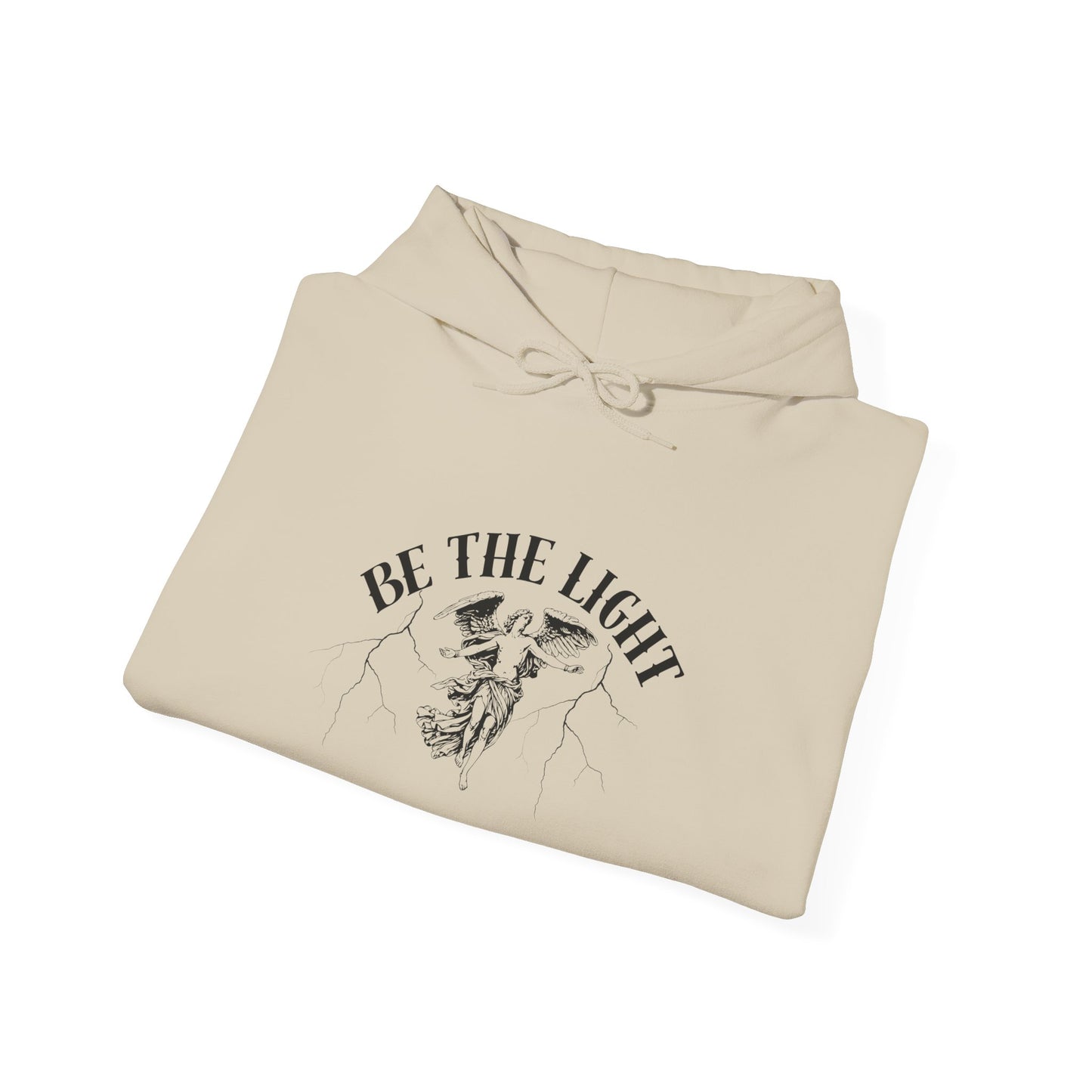 Inspirational Unisex Heavy Blend Hooded Sweatshirt - 'Be The Light'