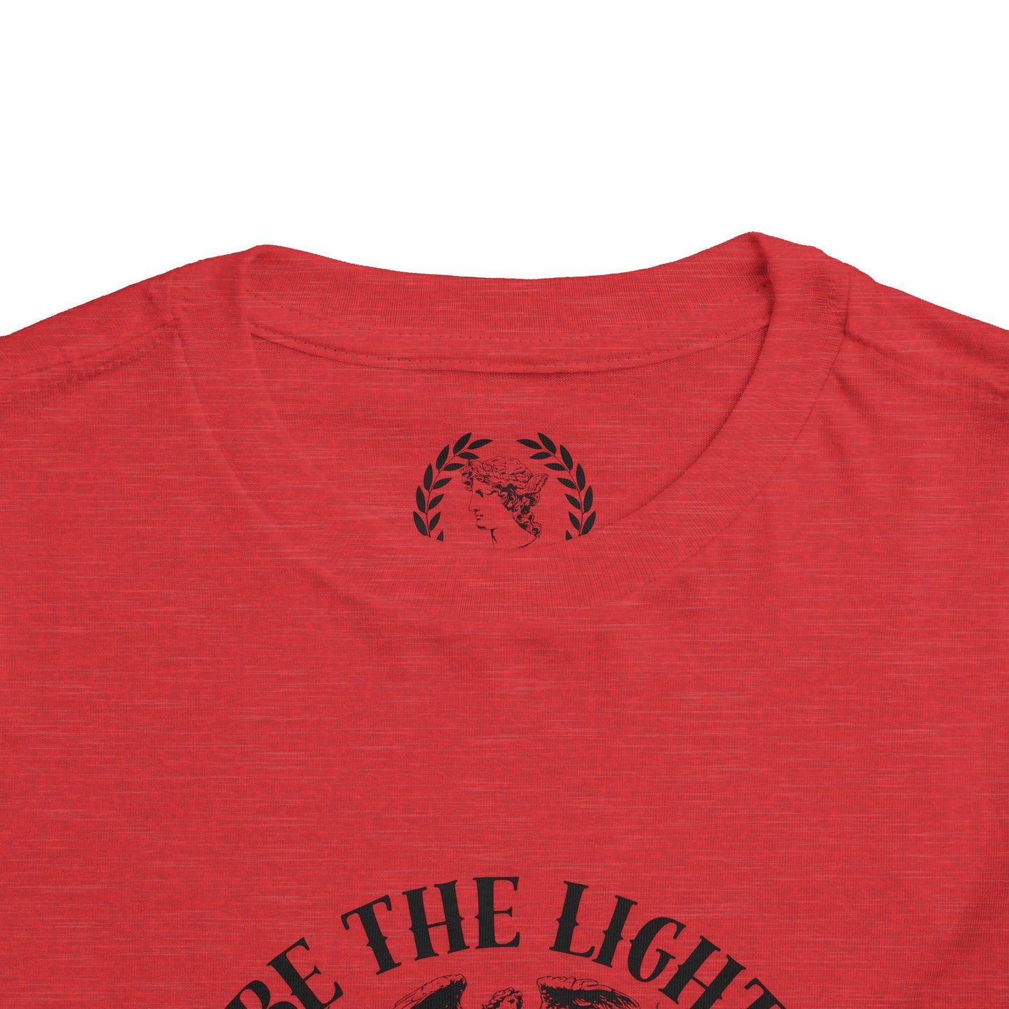 Inspirational Toddler Tee - "Be the Light" Motivational Shirt